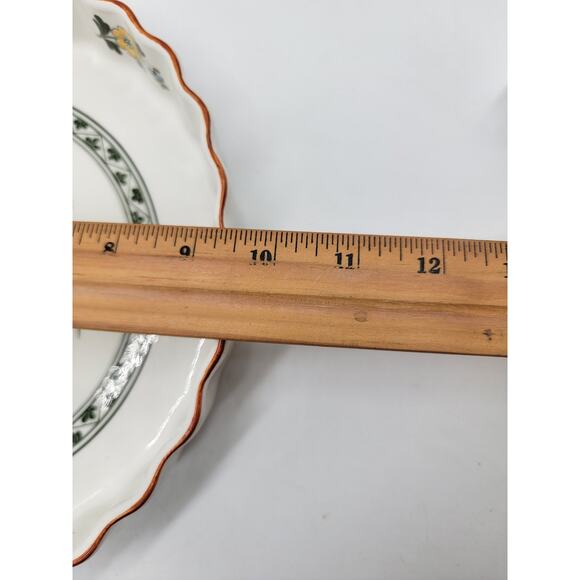 Alt Amsterdam by Villeroy & Boch Quiche Baking Dish Floral Round Shape Cream - Picture 6 of 7